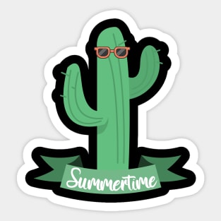 Cactus summertime Sticker